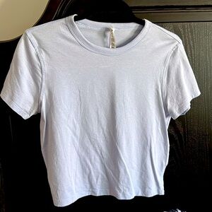 lululemon athletica Crisp White Short Sleeve Tee